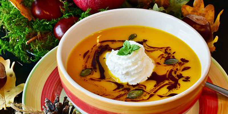 Pumpkin curry soup