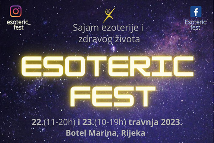 ESOTERIC FEST -  tradicionalni sajam ezoterije i zdravlja